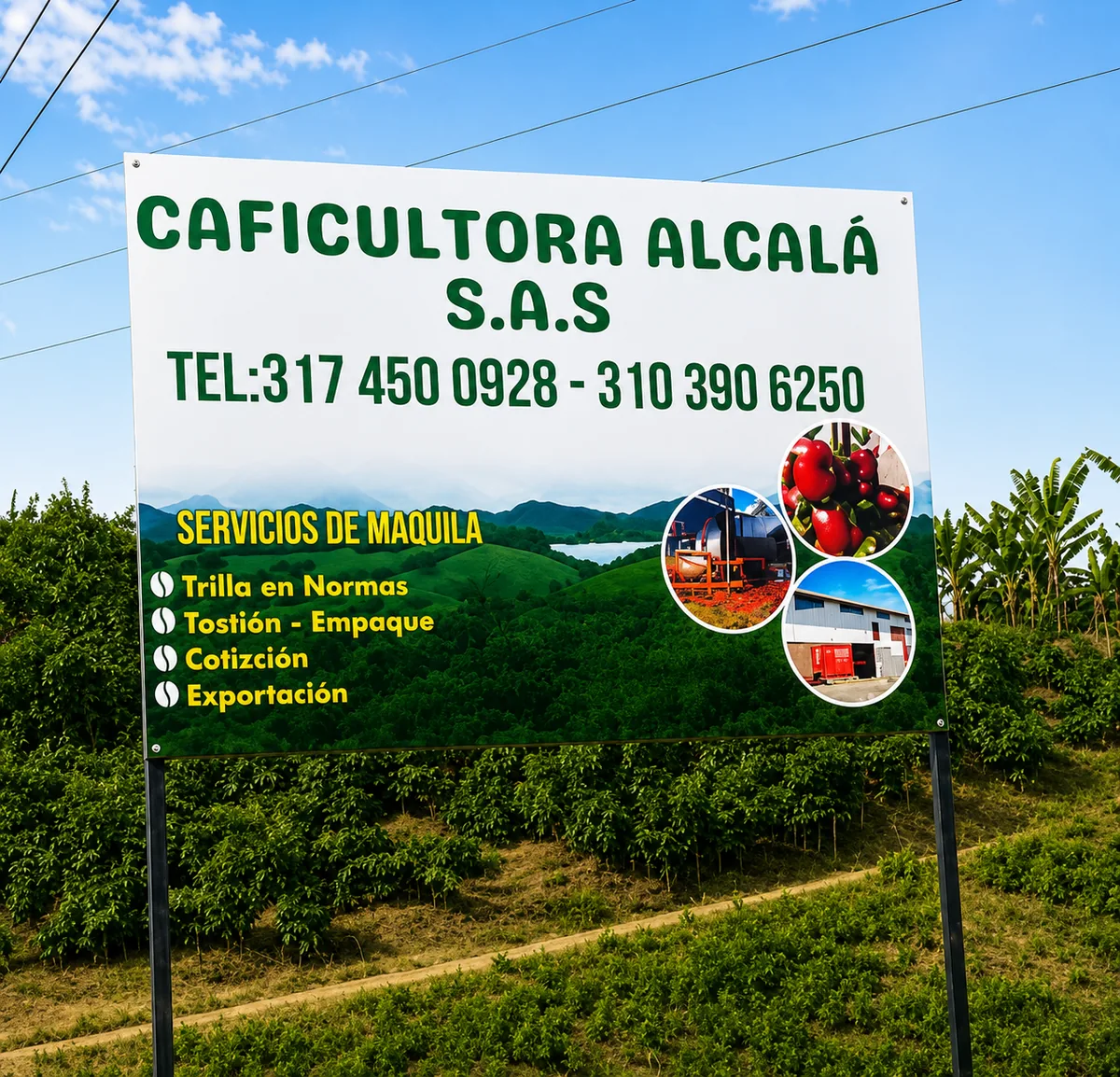 Valla publicitaria exterior plastificada resistente a la intemperie